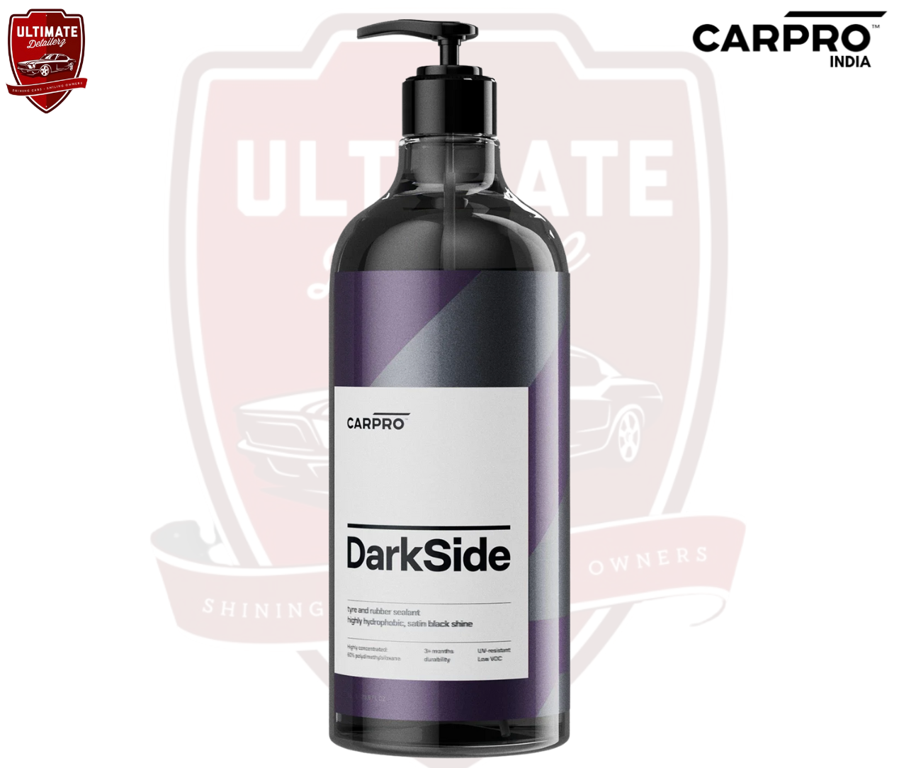 CarPro DarkSide Tire & Rubber Sealant- New - Image 4