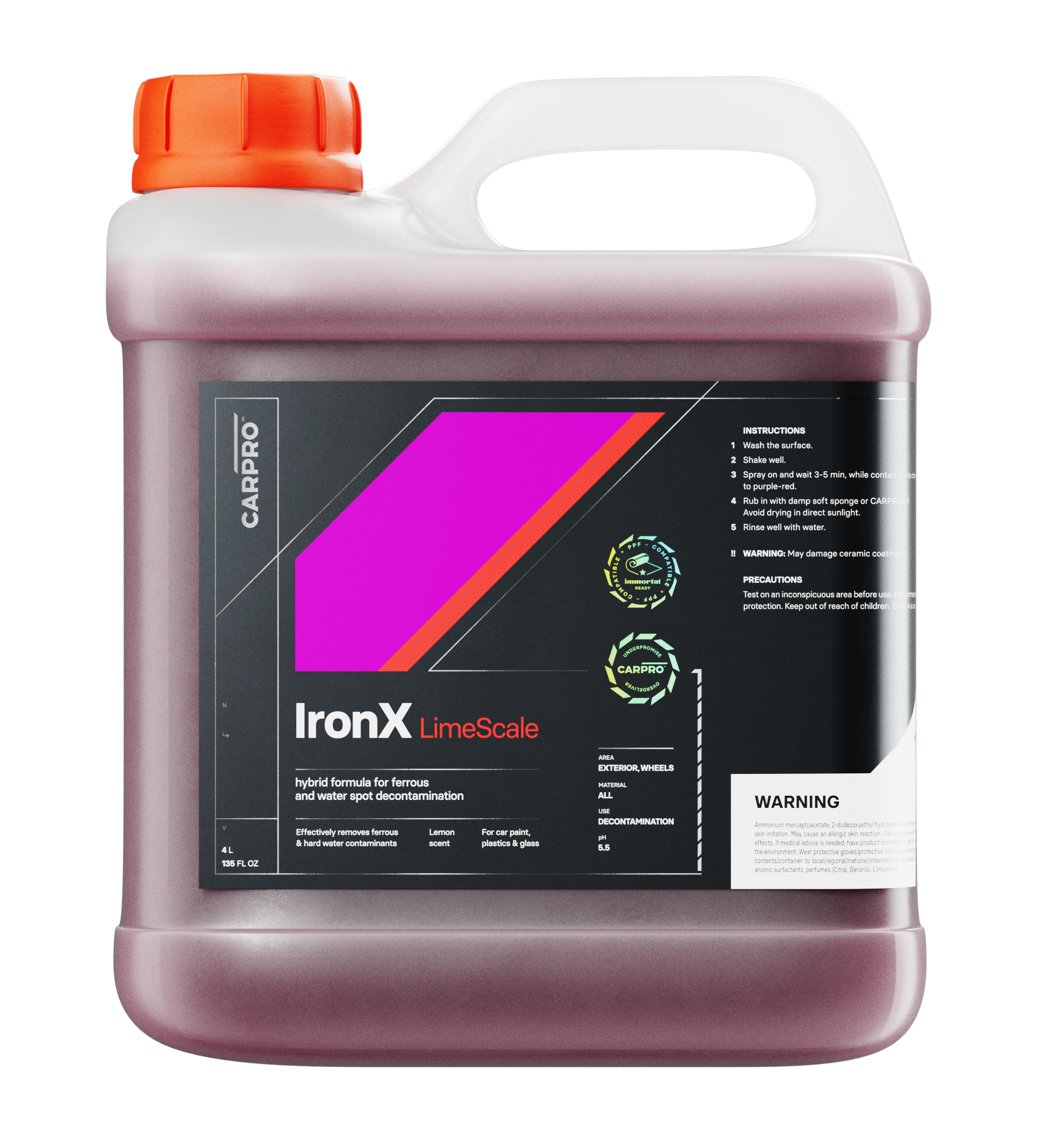 CarPro IronX LimeScale - Iron and Mineral Remover - Image 2