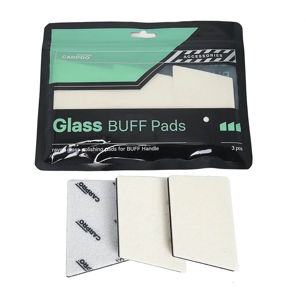CARPRO Glass Rayon BUFF Pad 3pc Set *New* - Image 2